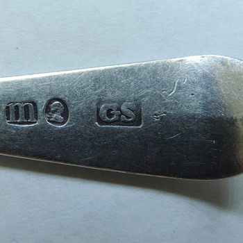 English Sterling Silver Teaspoon - George Smith IV, London 1787