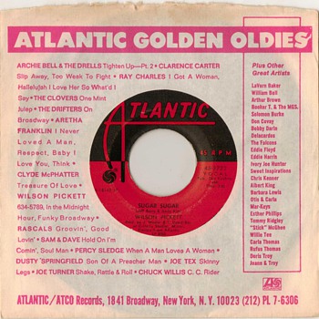 45rpm Record - "Wilson Pickett" - 1970 - Records