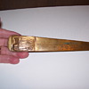 SOLID BRONZE LETTER OPENER