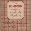 1922 - Rumford Modern Methods of Cooking