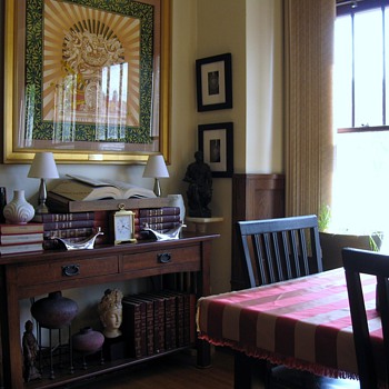 MY DINING ROOM AND KITCHEN
