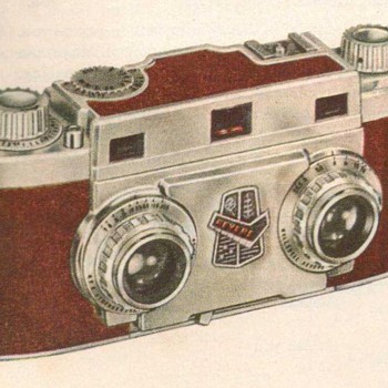 1953 - Revere Stereo 33 Camera Advertisement - Advertising