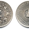 British Five Pound coins