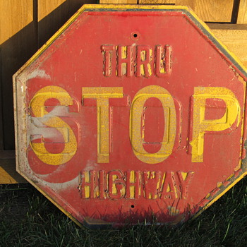 Stop Stop Sign - Signs