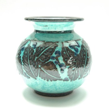 french art deco pottery vase by PAUL JACQUET - Art Deco