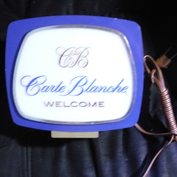 Carte Blanche plug in light