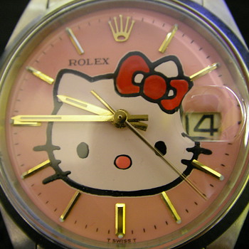 1971 Rolex Ref: 6694 With Hello Kitty Dial - Wristwatches