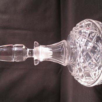 Waterford bottle with stopper