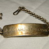 WWII Navy ID Bracelet