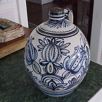 Stoneware Gouda Liquor Jug?