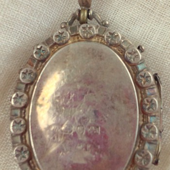 Victorian Sterling Joseph Wilmot Locket - Victorian Era