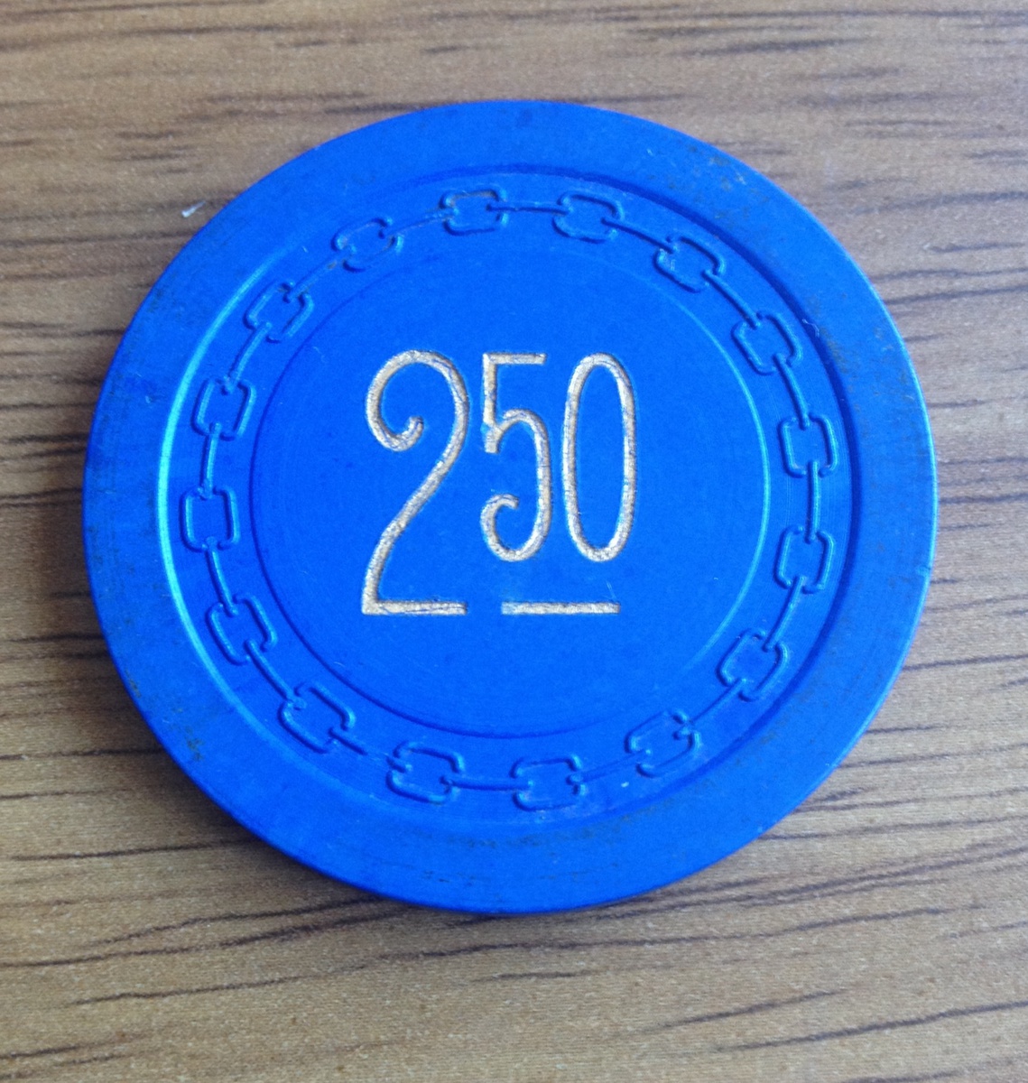 Rare California 2.50 Monogramed Casino Chip Collectors Weekly