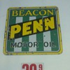 Porcelain Penn Beacon Oil sign