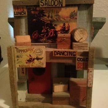. L. Studtman Saloon Bird House - Folk Art