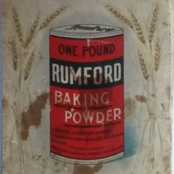 Vintage Rumford Baking Powder Recipe Book - Kitchen