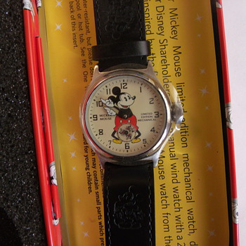 Disney Shareholders "Remake" 1933/34 Mickey Mouse Wrist Watch - Wristwatches