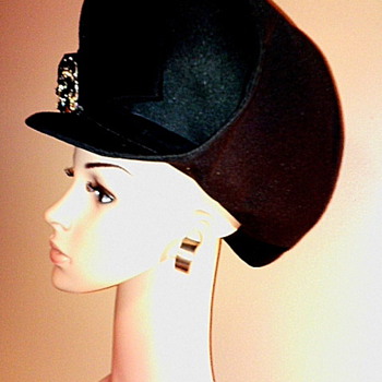 Newest Find! Cloche Hat by Ell-Enn Originals - Hats
