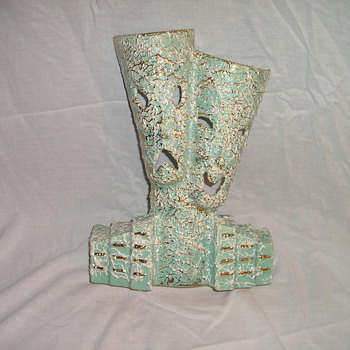 Gunter-Kron K144 Comedy-Tragedy TV Lamp Turquoise
