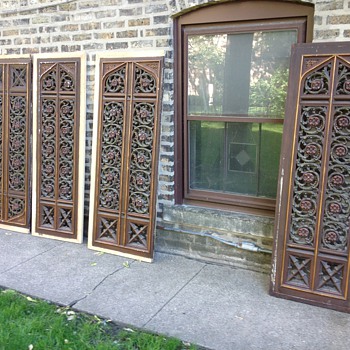 cast plaster panels