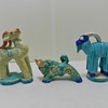 Bizarro Art Pottery Firgurals - Marked on Bottom - Total Mystery