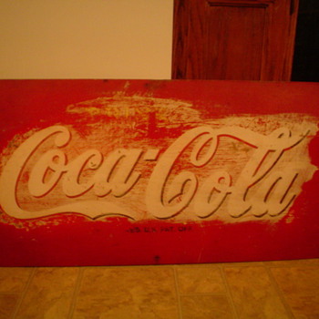 Coca cola sign, reg u.s pat. off,  - Coca-Cola