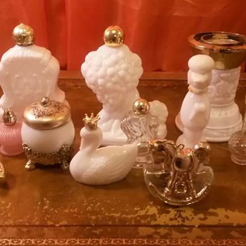 Collection of Decorative Avon Bottles - Bottles