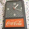 Coca Cola electric wall clock