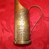WW2 Trench Art Jeweler engraved pitcher
