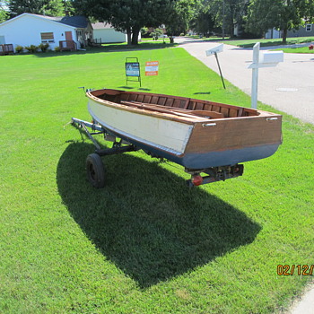 acquired 12 foot wooden fishing boat - Fishing