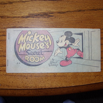 1947 mickey mouse comic book from cheerios - Comic Books