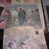 religious paintings on canvas or tapestry art unknown
