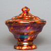 Kralik millefiori Iris candy jar