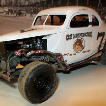 This winter's project Olin Friar's Case dairy #7 - Model Cars