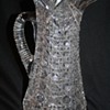 American Brilliant Cut Glass Pitcher "Harvard" Pattern