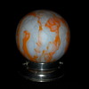 Nice orange globe.