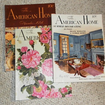 1030's  AMERICAN HOME Magazines