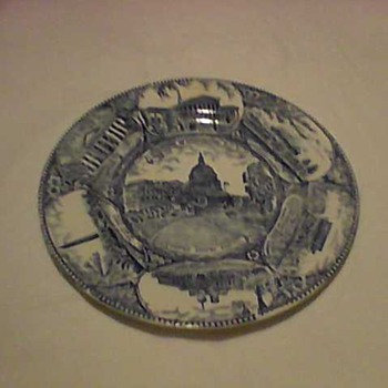 CAPITOL SOUVENIR PLATE