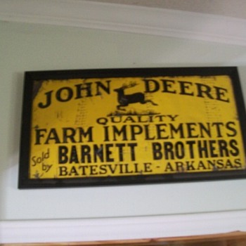 John Deere sign - Signs