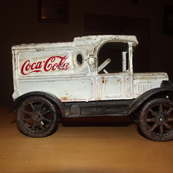 Cast Iron Truck - Coca-Cola