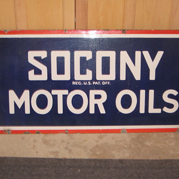 Age and where this sign may have been located