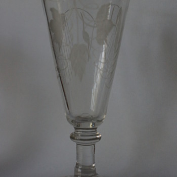 Early Ale Glass - Art Glass