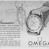 1955 - Omega "Seamaster" Watch Advertisement
