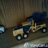 toy semi truck/toy bank car/toy tractor/toy woodie