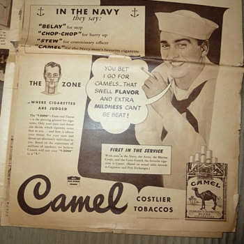 1940s Camel Ad