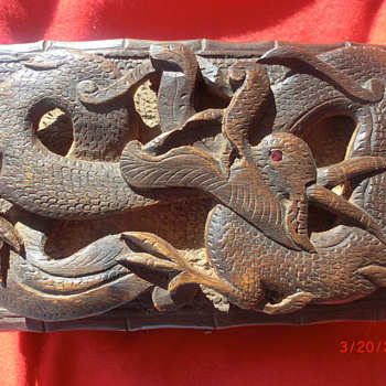 Hand-carved Chinese Jewelry Box from China