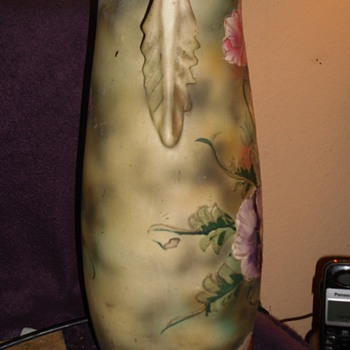 Sides and Base of Vase from earlier - Art Pottery