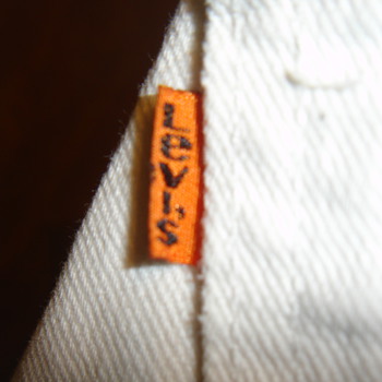 LEVIS 951 RELAXED FIT Shorts ORANGE TAB "MADE IN USA" how old? - Womens Clothing