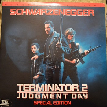 Terminator T2 laserdisc - Movies