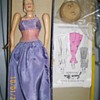 1940's Butterick 13" Manikin doll and patterns 