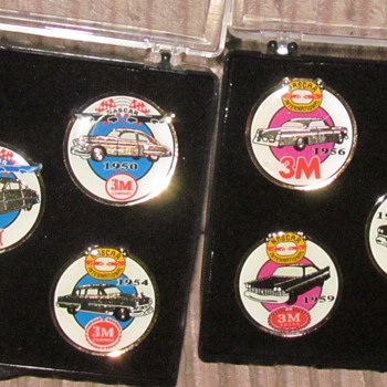 NASCAR PINS 1949-1960 3M BRAND. - Model Cars